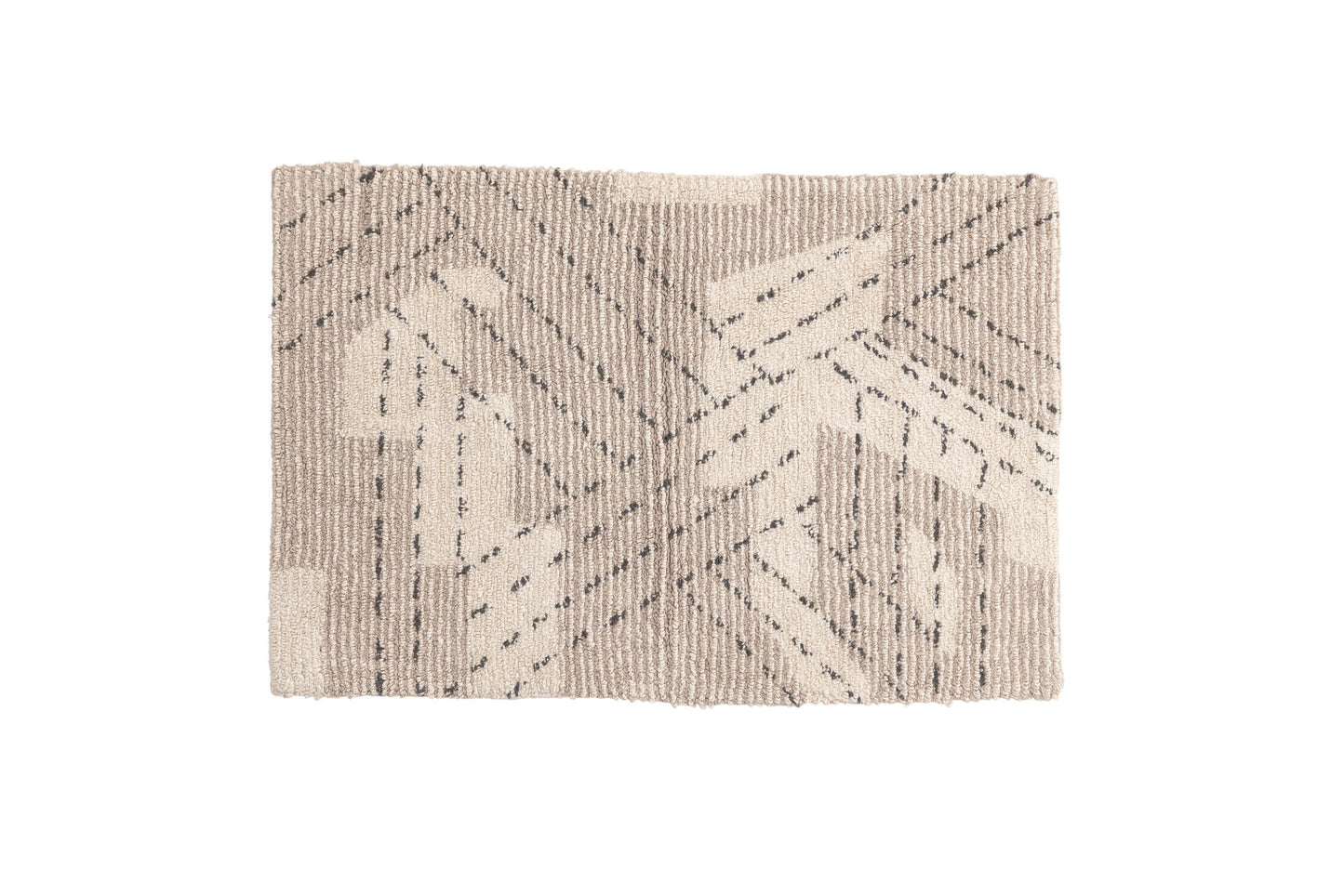 Lorentz Rektangulär - Elfenben/Taupe - 60x90