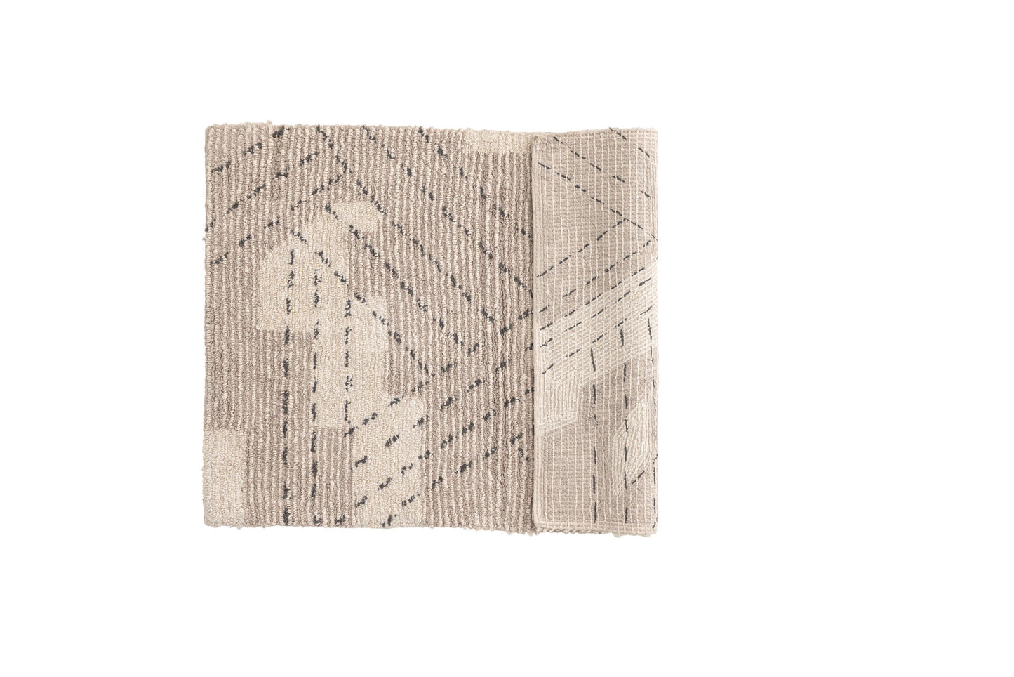 Lorentz Rektangulär - Elfenben/Taupe - 60x90