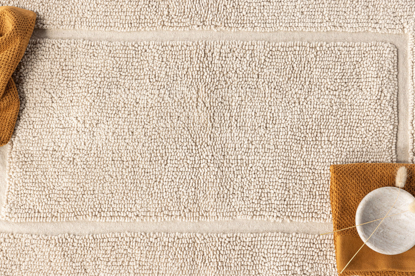 William Rektangulär - Beige - 50x80