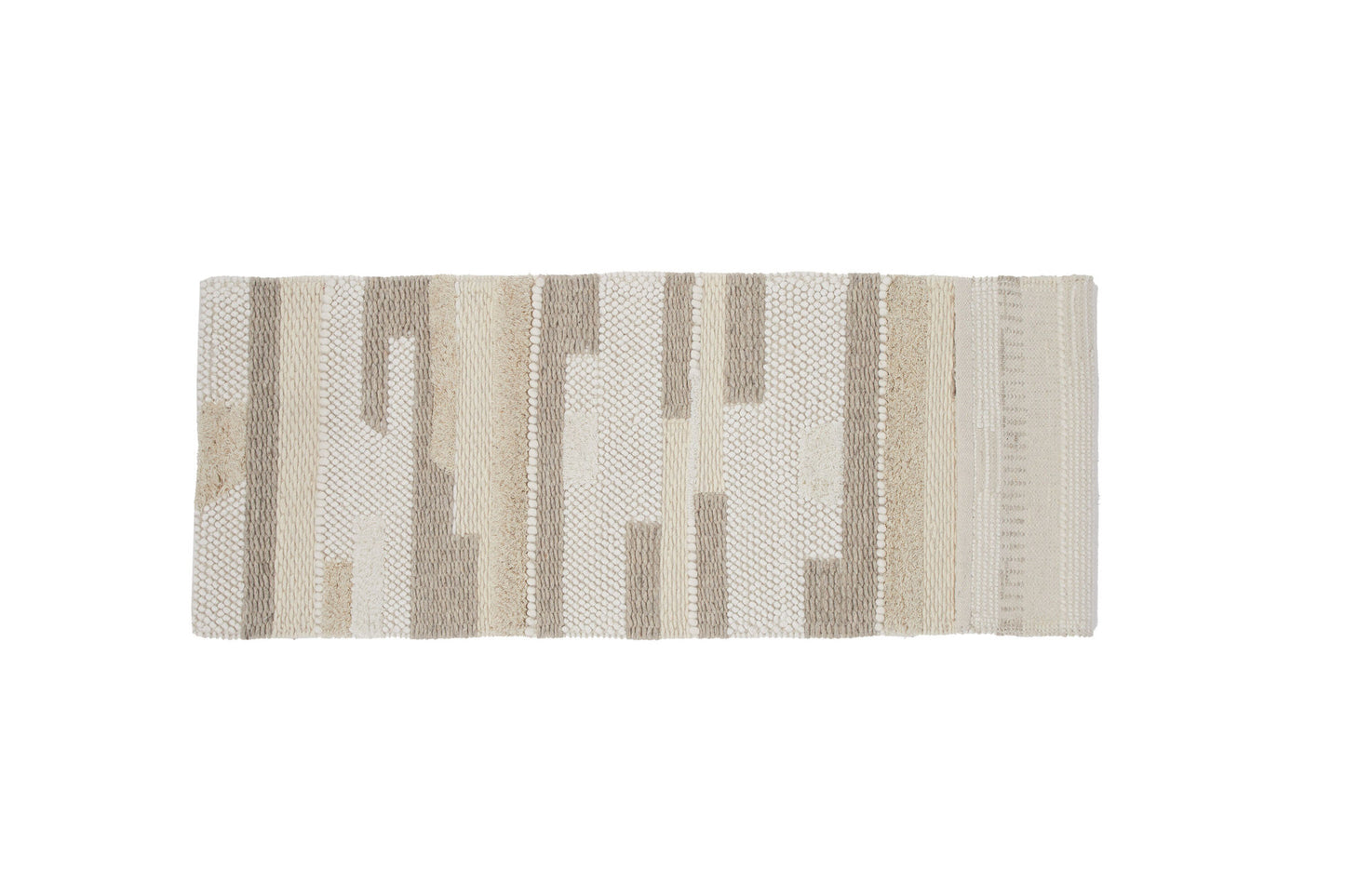 Sixten Rektangulär - Krämvit/Beige -  200x70