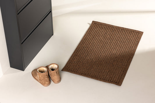 Bosse Rektangulär - Natur/Svart - 60x90