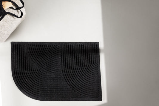 Valentino Rektangulär - Svart - 60x90